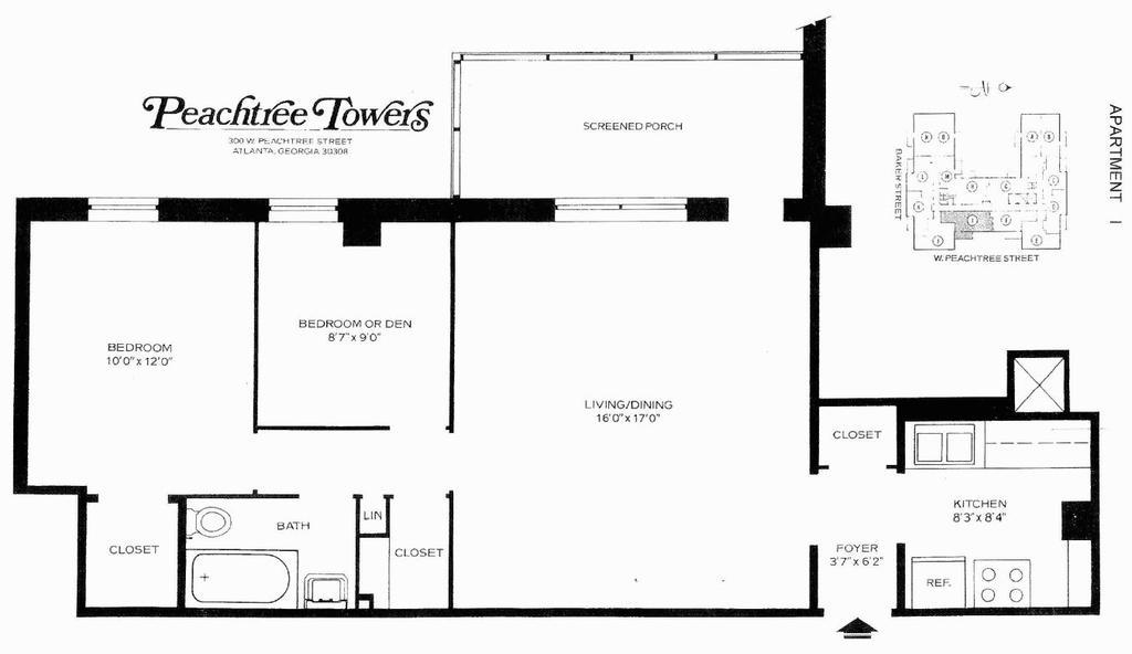 Downtown 2 Bedroom Apt 5I Атланта Экстерьер фото